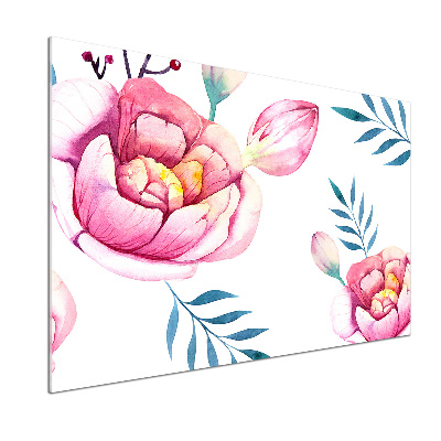 Panel para cocina Patrón floral