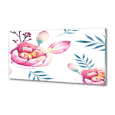 Panel para cocina Patrón floral