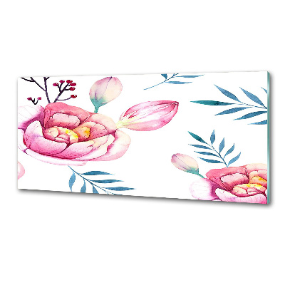 Panel para cocina Patrón floral