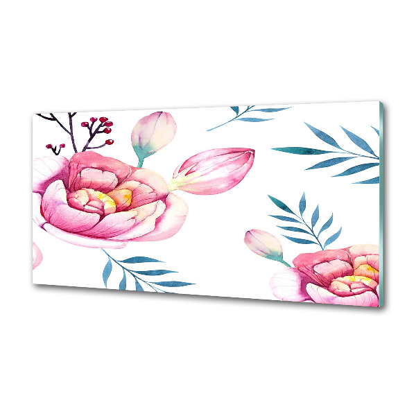 Panel para cocina Patrón floral