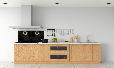 Panel de pared de cocina ojos de gato