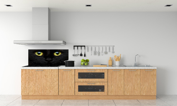 Panel de pared de cocina ojos de gato