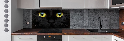 Panel de pared de cocina ojos de gato