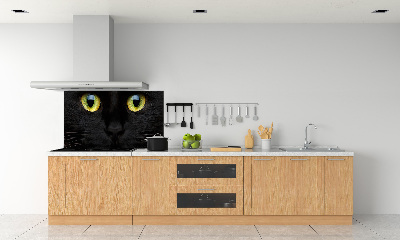 Panel de pared de cocina ojos de gato