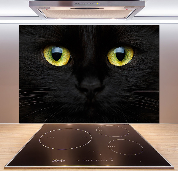Panel de pared de cocina ojos de gato