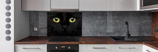 Panel de pared de cocina ojos de gato