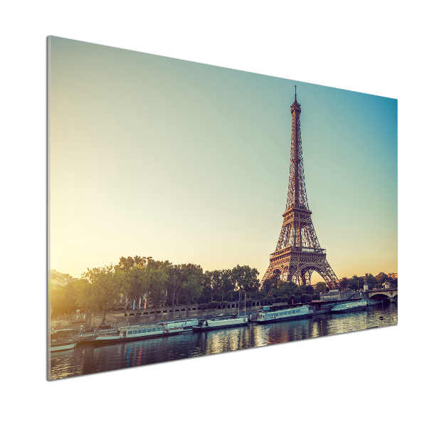 Panel antisalpicaduras Torre Eiffel de París