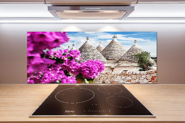 Panel antisalpicaduras Casas trulli