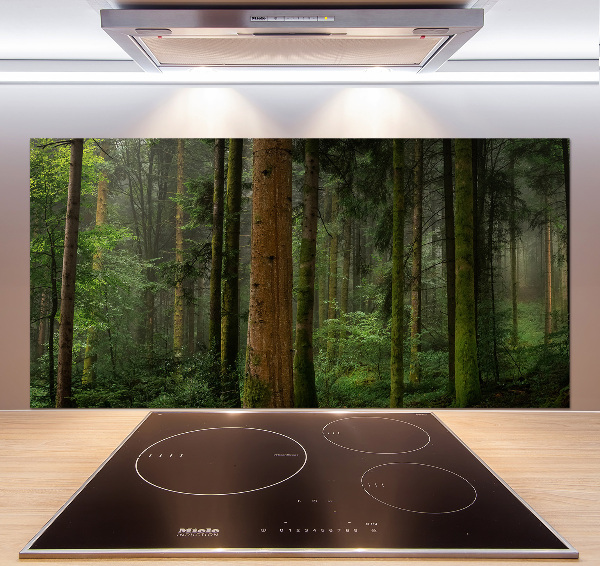 Salpicadero para cocina Niebla en el bosque