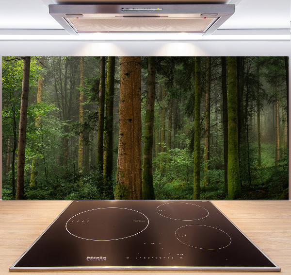 Salpicadero para cocina Niebla en el bosque