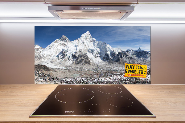 Panel de pared de cocina Monte Everest