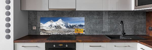 Panel dekor szkło Góra Everest