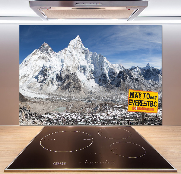 Panel de pared de cocina Monte Everest