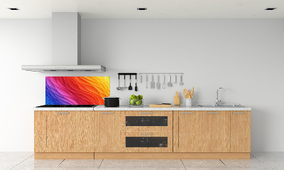 Panel para cocina Ondas de colores