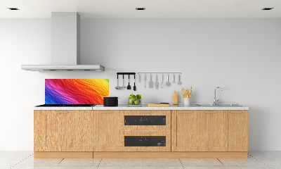 Panel para cocina Ondas de colores