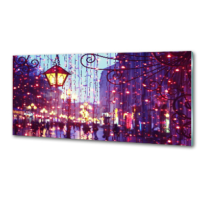 Panel para cocina Luces en la ciudad