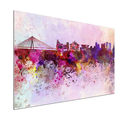 Salpicadero para cocina Varsovia colorida