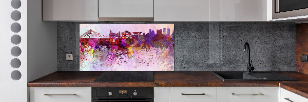 Salpicadero para cocina Varsovia colorida