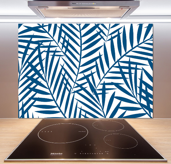 Panel dekor szkło Liście palmy