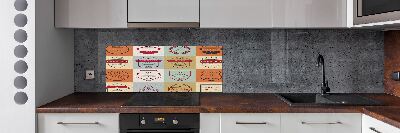 Panel antisalpicaduras Señales de patineta