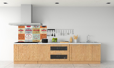 Panel do kuchni Deskorolka znaki