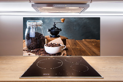 Panel de pared de cocina Molinillo de café