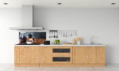 Panel de pared de cocina Molinillo de café