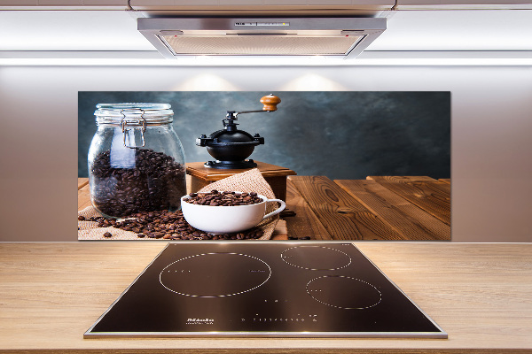 Panel de pared de cocina Molinillo de café