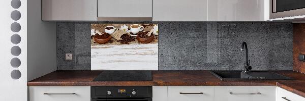 Panel antisalpicaduras Una taza de café