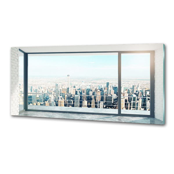 Panel para cocina Vista de la ciudad