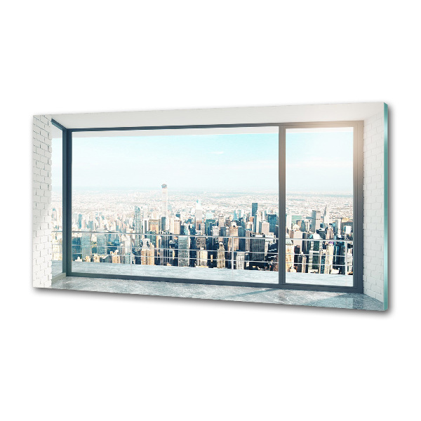 Panel para cocina Vista de la ciudad