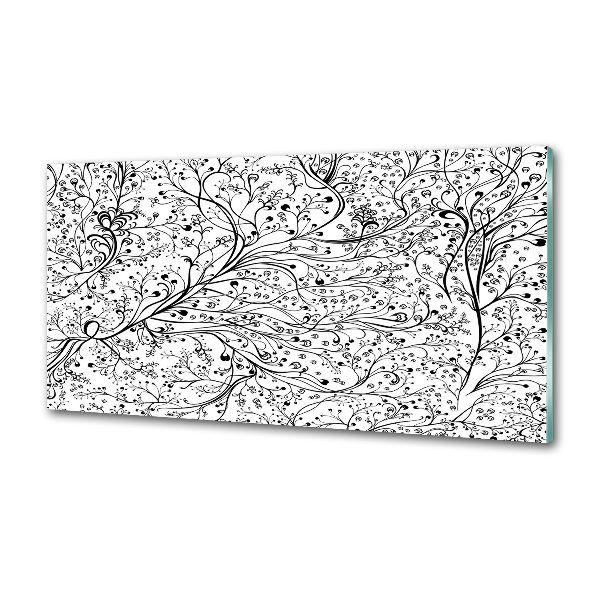 Panel de pared de cocina Ramas entrelazadas