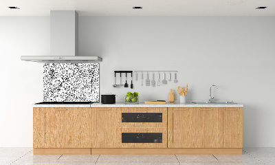 Panel de pared de cocina Ramas entrelazadas