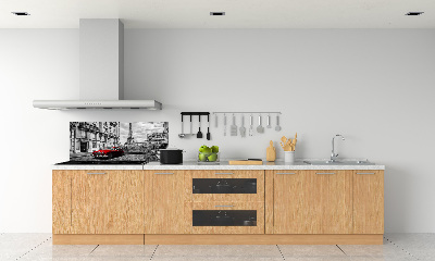 Panel de pared de cocina Limusina roja