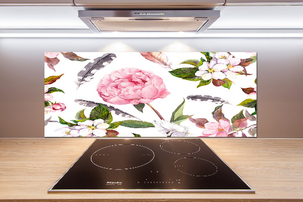 Panel para cocina Patrón floral