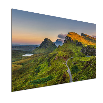 Panel de pared de cocina Tierras Altas de Escocia