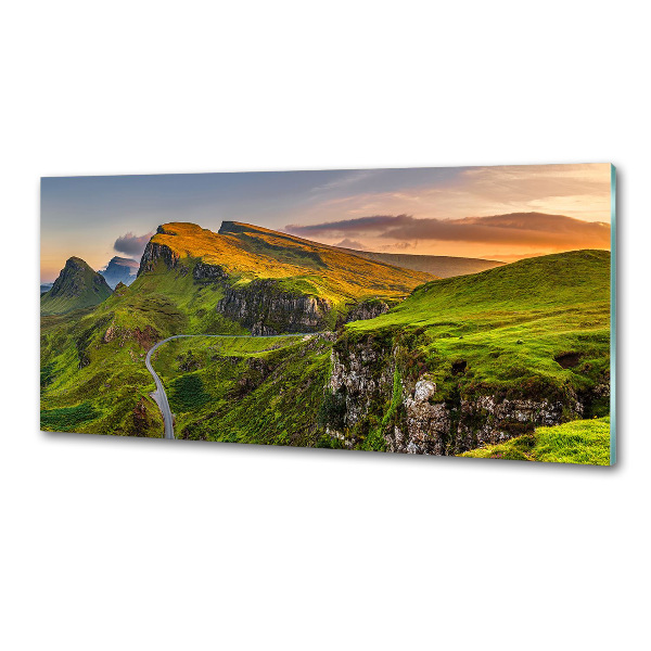 Panel de pared de cocina Tierras Altas de Escocia