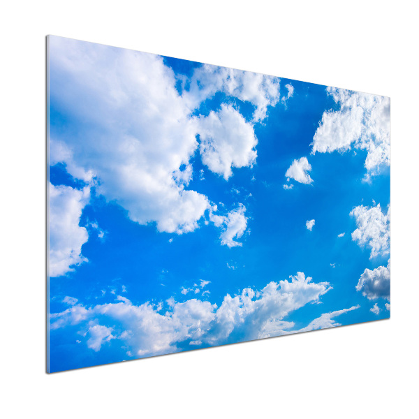Panel para cocina Nubes en el cielo