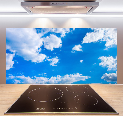 Panel para cocina Nubes en el cielo