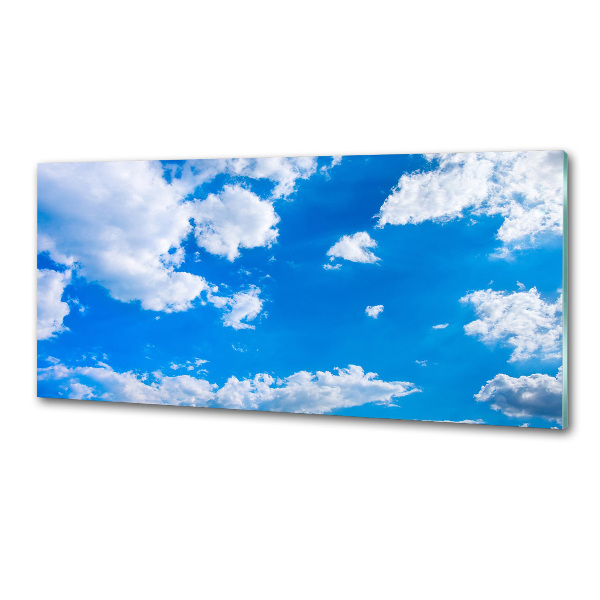 Panel para cocina Nubes en el cielo