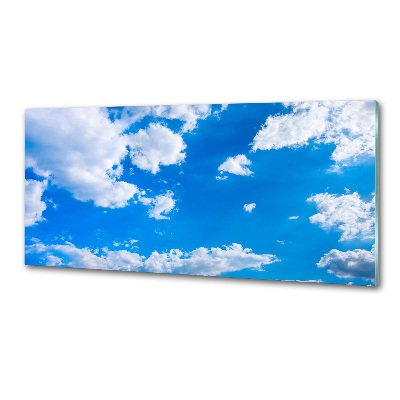 Panel para cocina Nubes en el cielo