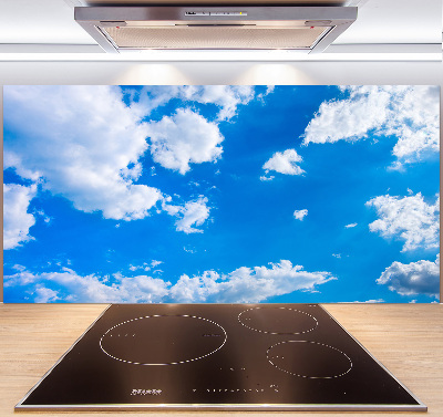 Panel para cocina Nubes en el cielo