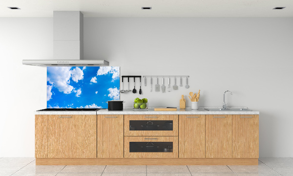 Panel para cocina Nubes en el cielo
