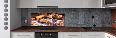 Panel de pared de cocina Cruasanes