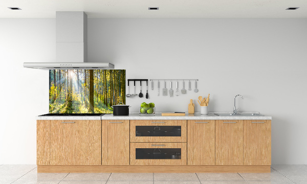 Salpicadero para cocina Bosque al sol