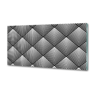 Panel de pared de cocina Fondo geométrico