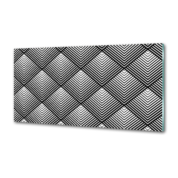 Panel de pared de cocina Fondo geométrico