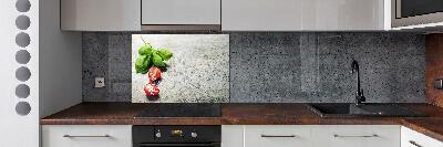 Panel do kuchni Pomidory i bazylia