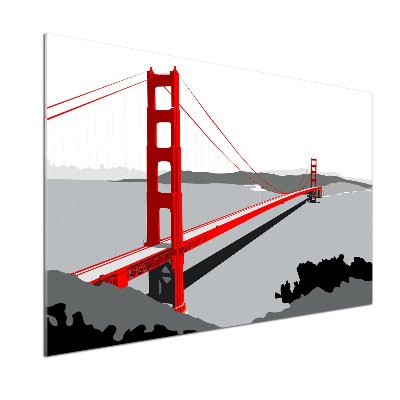 Panel de pared de cocina Puente de San Francisco