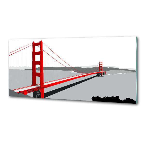 Panel de pared de cocina Puente de San Francisco